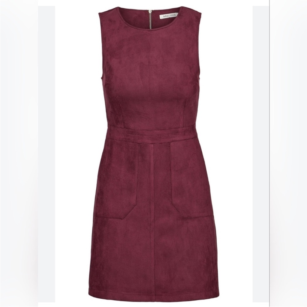 NWOT BISHOP + YOUNG FAUX SUEDE MINI Dress